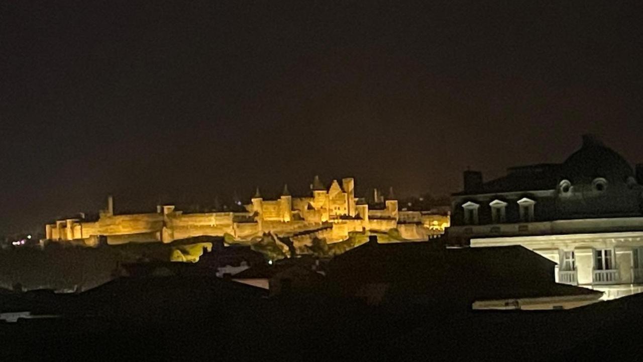 Le Jaffa Vue Sur La Cite Lejlighed Carcassonne Eksteriør billede